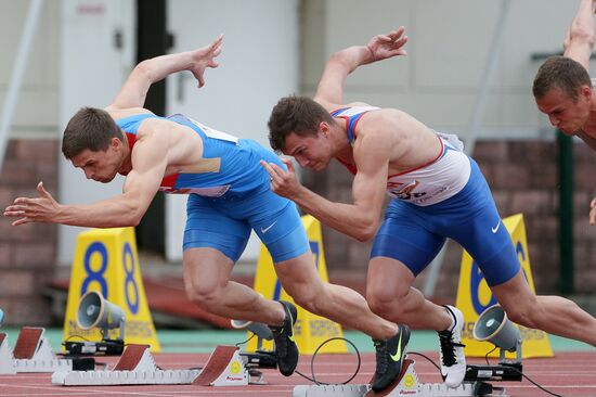 Athletics. Brothers Znamensky Memorial. Day One