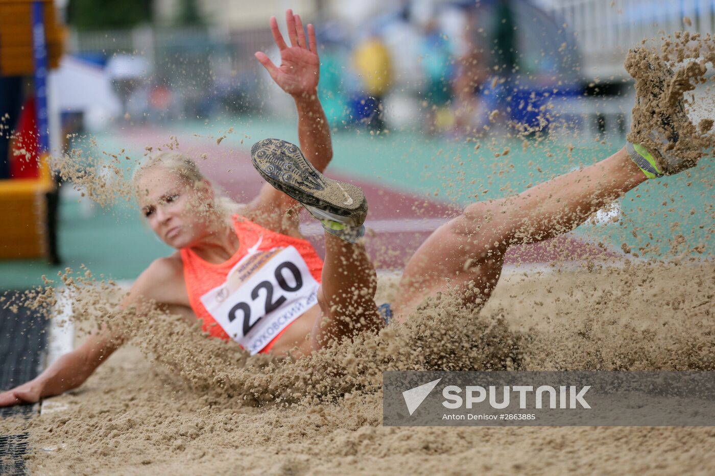 Athletics. Brothers Znamensky Memorial. Day One