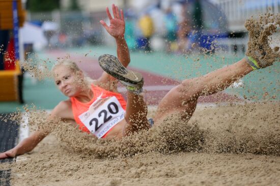 Athletics. Brothers Znamensky Memorial. Day One