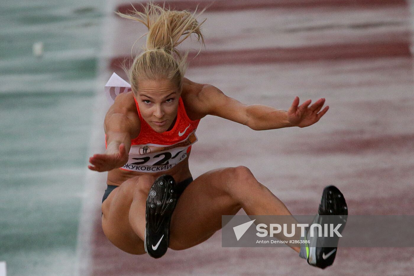 Athletics. Brothers Znamensky Memorial. Day One