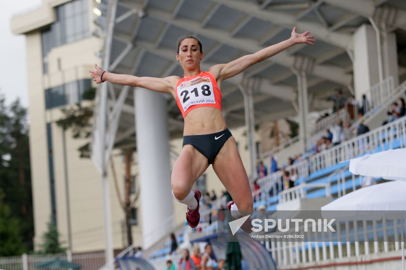 Athletics. Brothers Znamensky Memorial. Day One