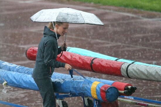 Athletics. Brothers Znamensky Memorial. Day One