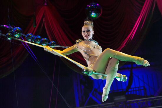 Water, Fire and Light Circus show in St. Petersburg
