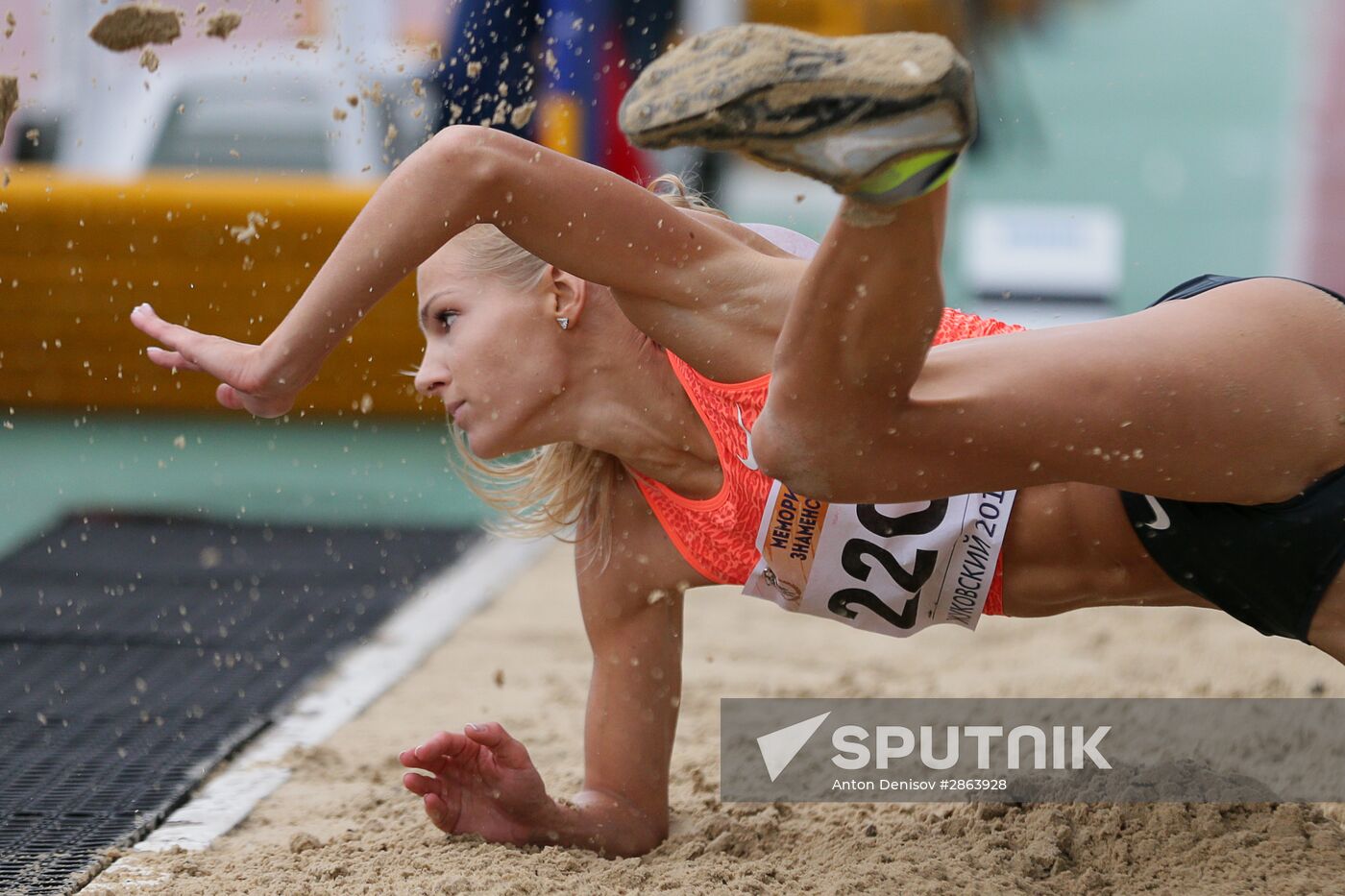 Athletics. Brothers Znamensky Memorial. Day One