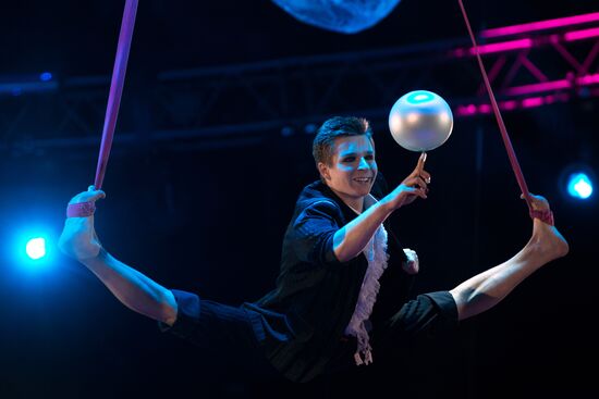 Water, Fire and Light Circus show in St. Petersburg