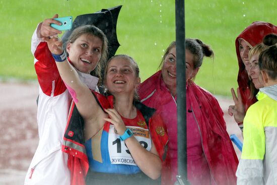 Athletics. Brothers Znamensky Memorial. Day One