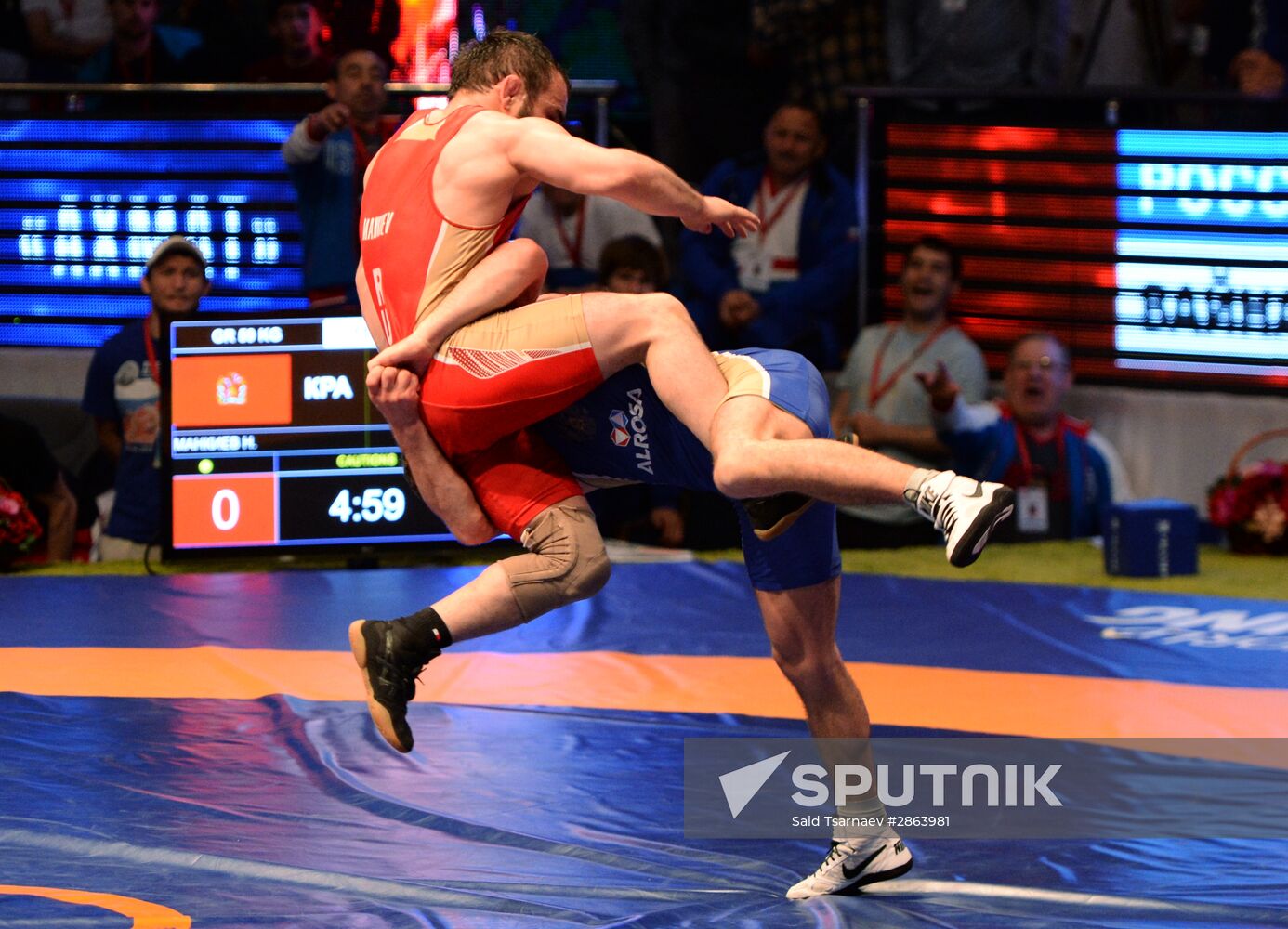 Russian National Greco-Roman Wrestling Championships. Day Two