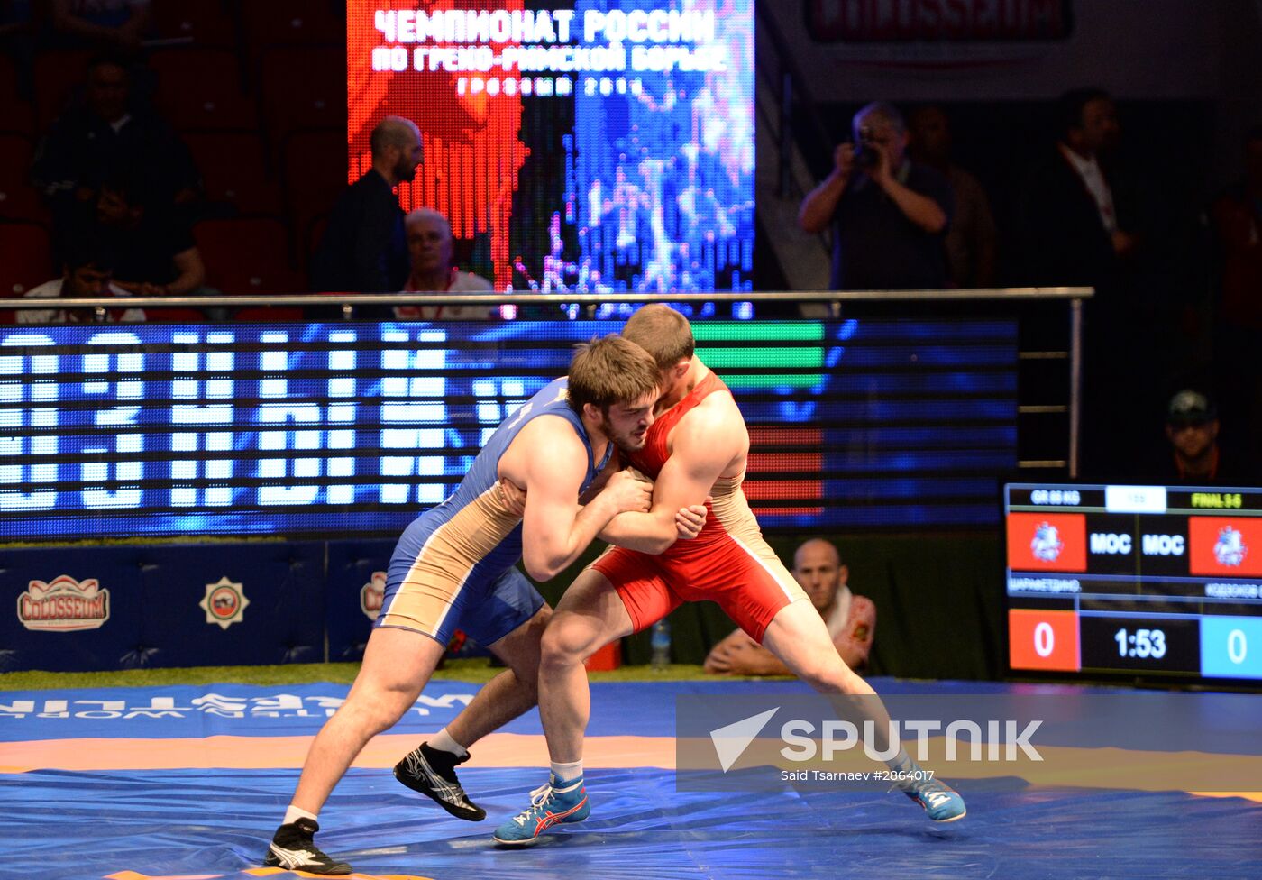 Russian National Greco-Roman Wrestling Championships. Day Two