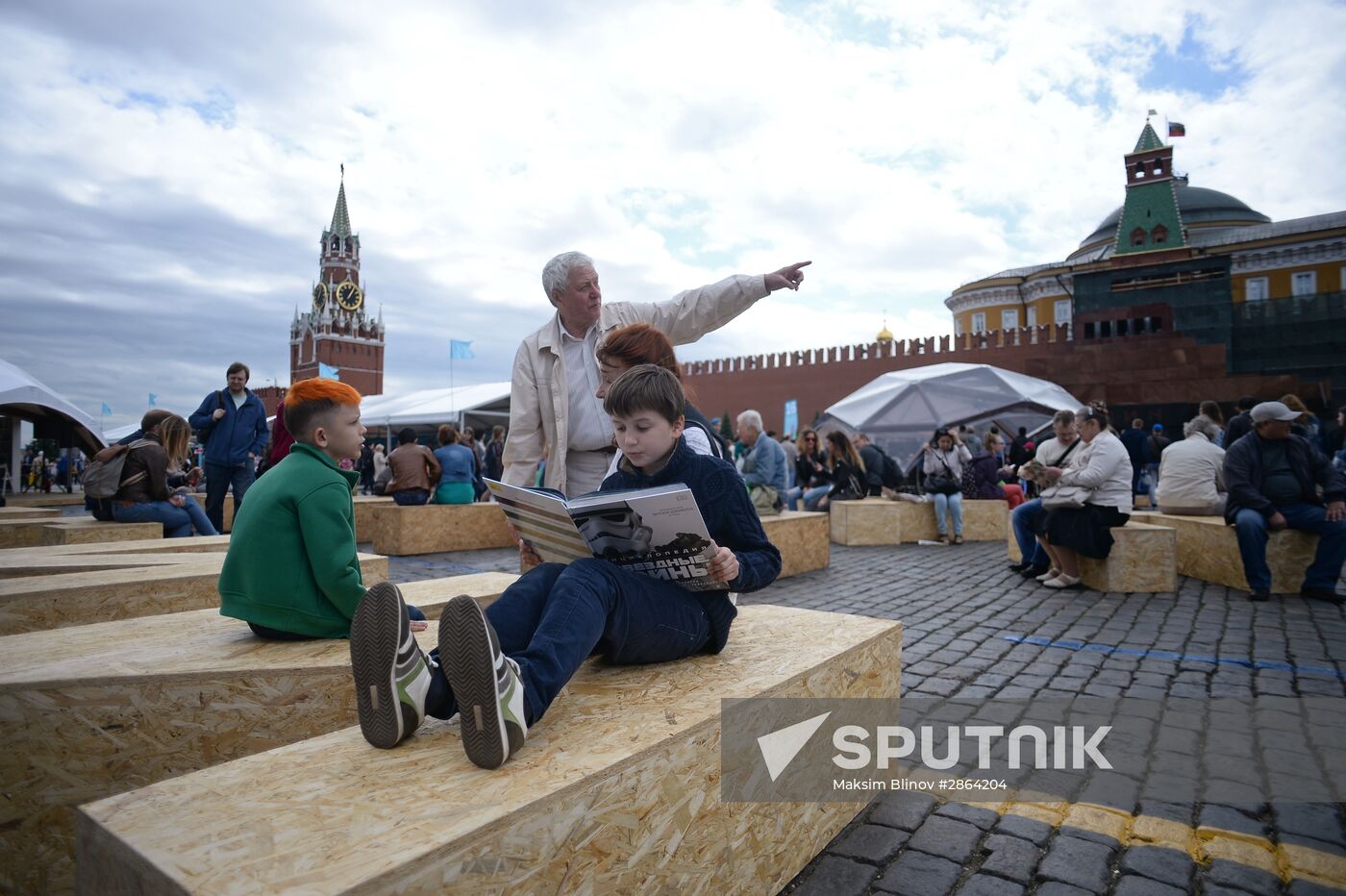 Red Square book festival. Day Three