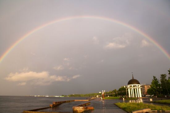 Onega Lake shoreline