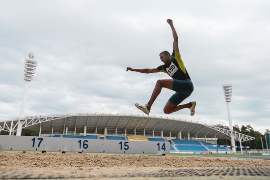 Athletics. Znamensky Memorial. Day Two