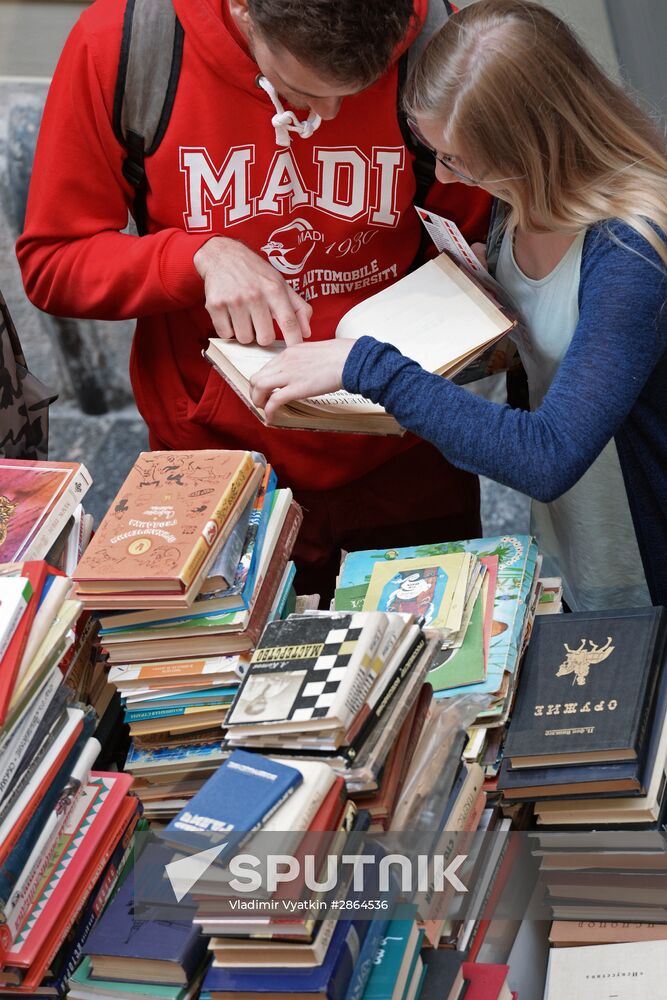 Moscow hosts "Red Square" book festival. Third day