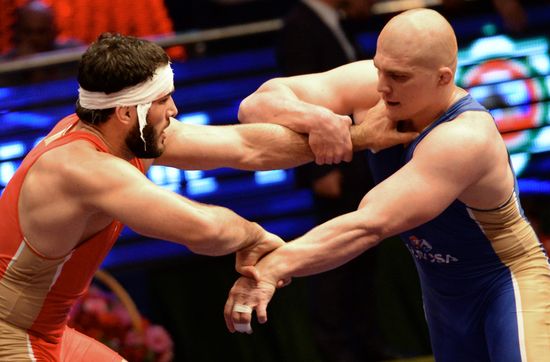 Russian Greco-Roman Wrestling Championship. Day 3