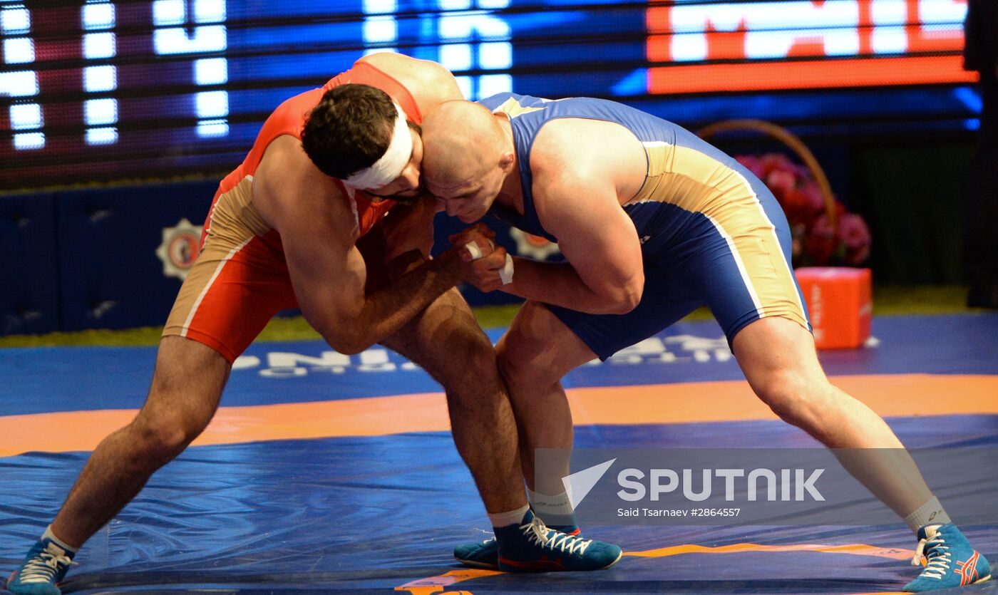 Russian Greco-Roman Wrestling Championship. Day 3