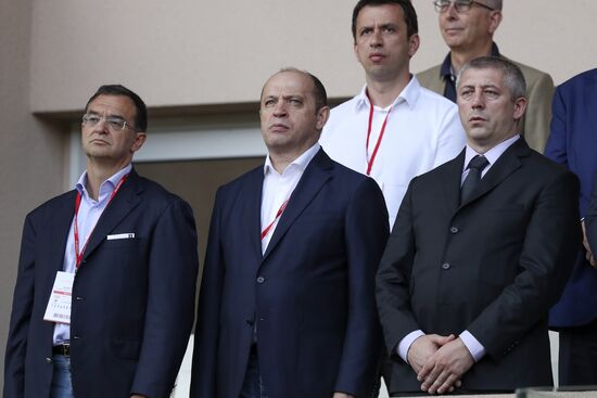 Russia vs. Serbia friendly football match