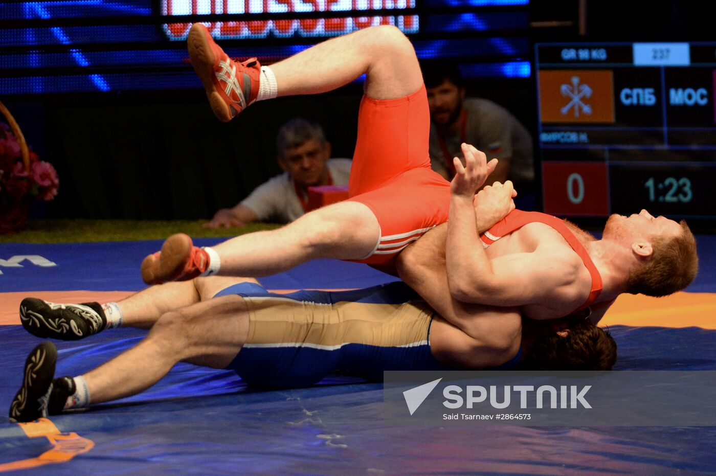 Russian Greco-Roman Wrestling Championship. Day 3