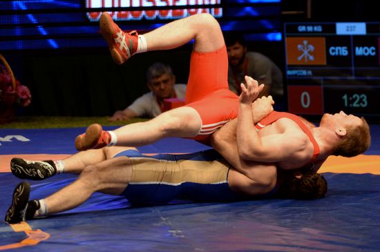 Russian Greco-Roman Wrestling Championship. Day 3