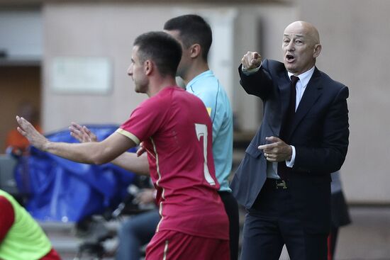Russia vs. Serbia friendly football match