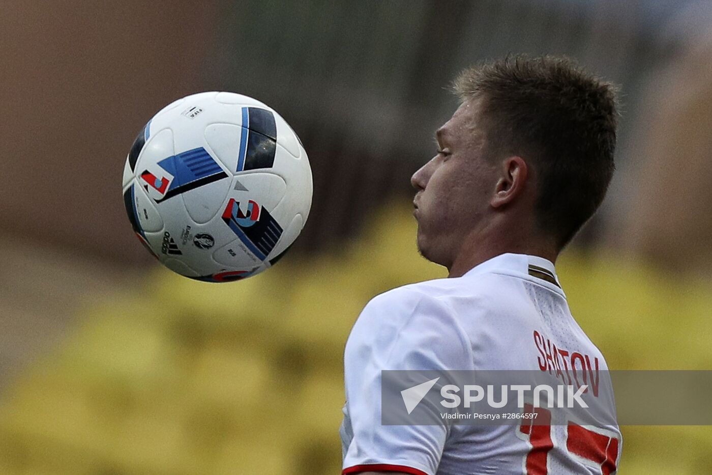 Russia vs. Serbia friendly football match