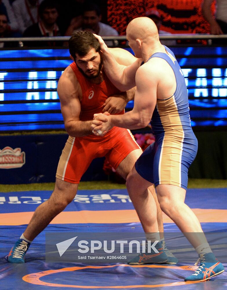 Russian Greco-Roman Wrestling Championship. Day 3