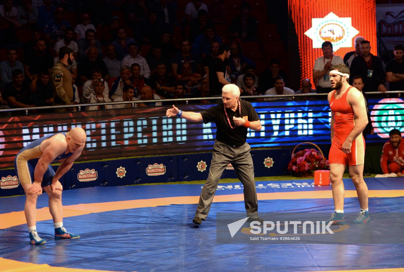 Russian Greco-Roman Wrestling Championship. Day 3