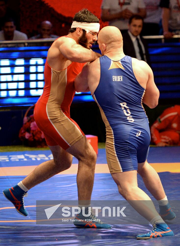 Russian Greco-Roman Wrestling Championship. Day 3