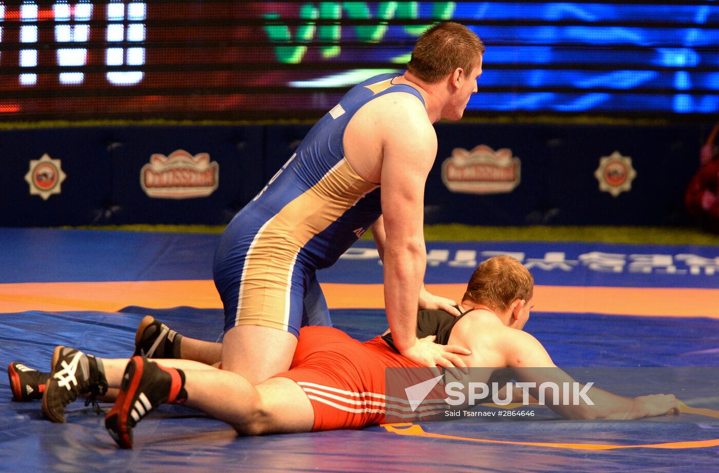 Russian Greco-Roman Wrestling Championship. Day 3