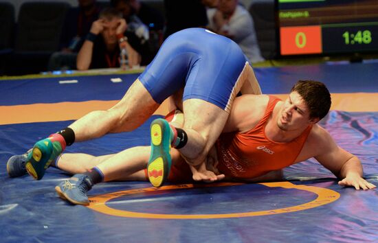 Russian Greco-Roman Wrestling Championship. Day 3