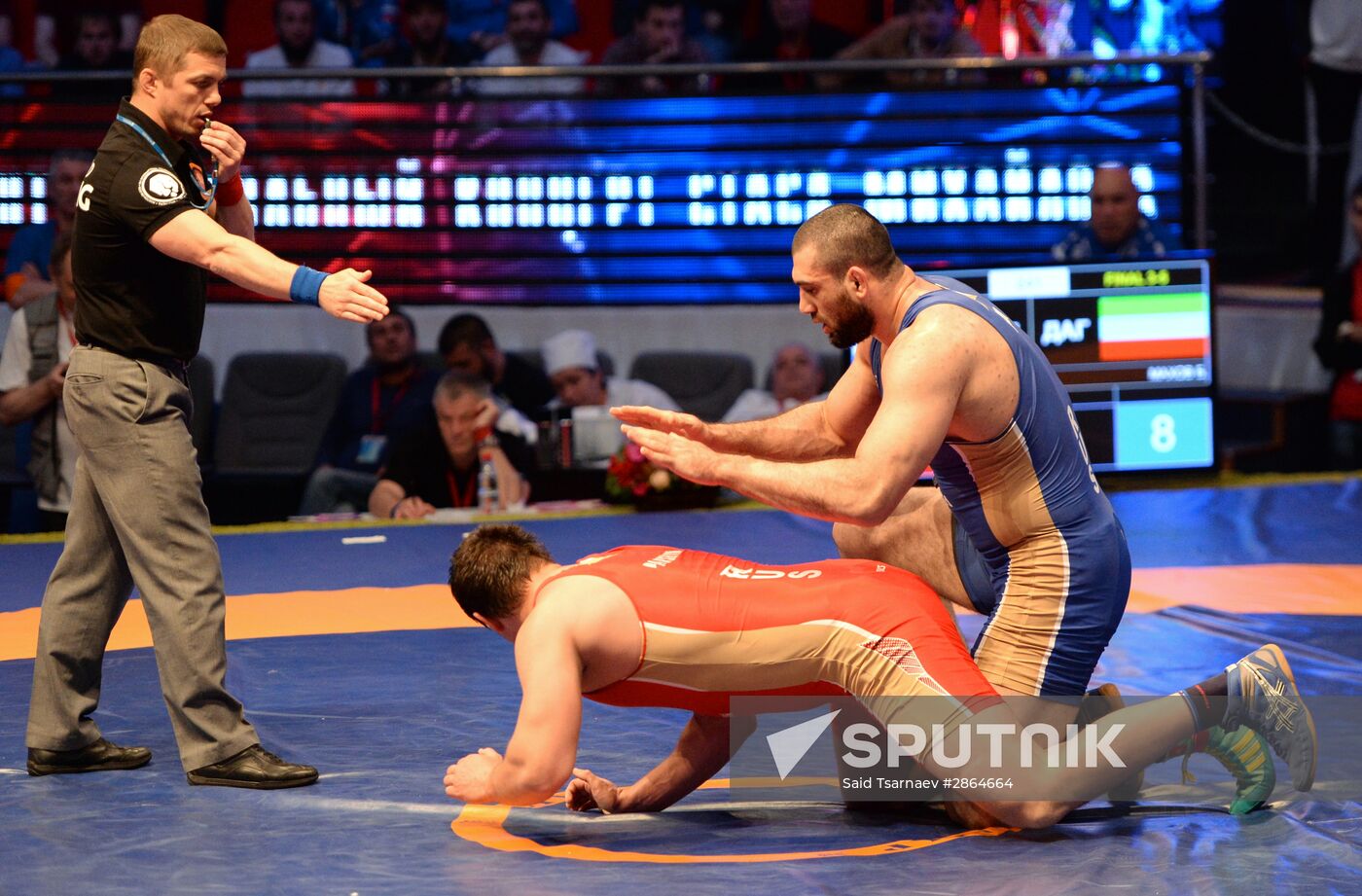 Russian Greco-Roman Wrestling Championship. Day 3