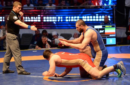 Russian Greco-Roman Wrestling Championship. Day 3