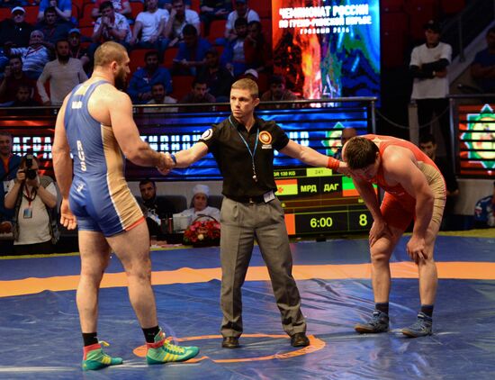 Russian Greco-Roman Wrestling Championship. Day 3