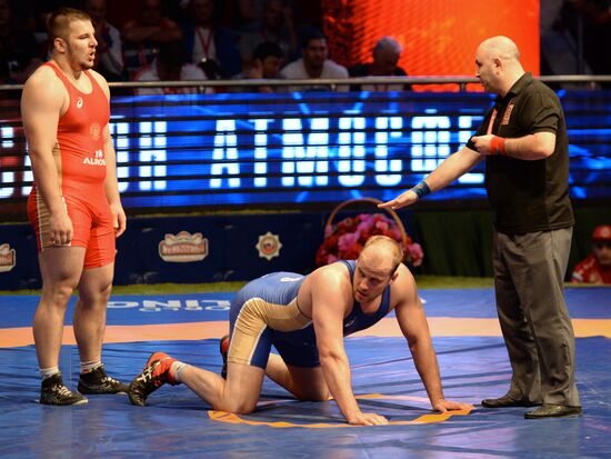 Russian Greco-Roman Wrestling Championship. Day 3