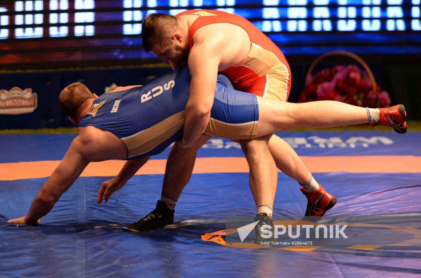 Russian Greco-Roman Wrestling Championship. Day 3