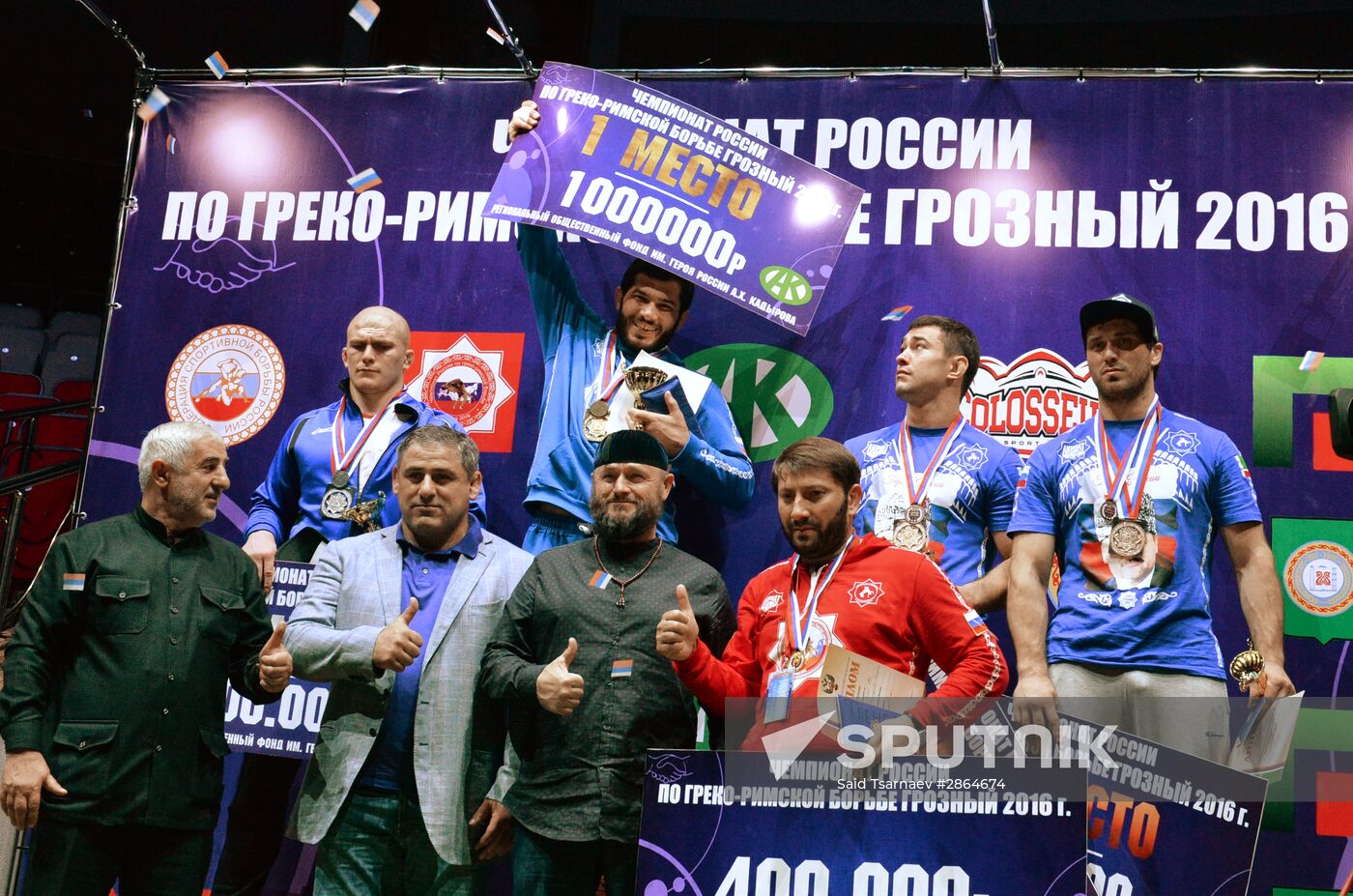 Russian Greco-Roman Wrestling Championships. Day Three