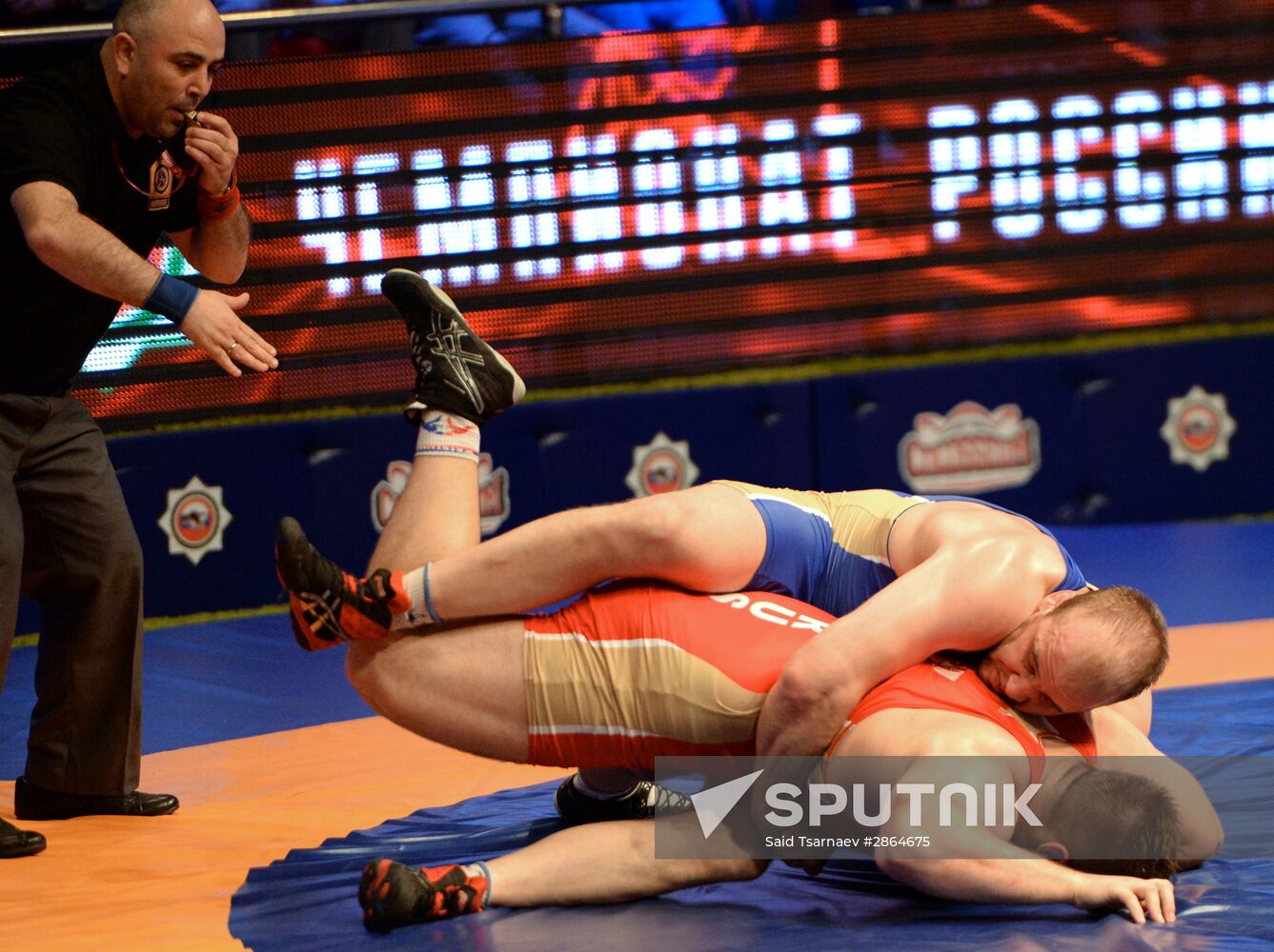 Russian Greco-Roman Wrestling Championship. Day 3