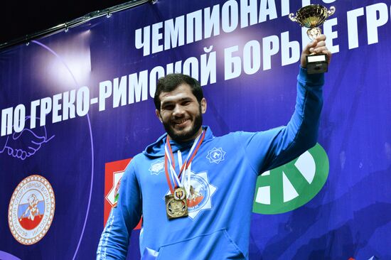 Russian Greco-Roman Wrestling Championship. Day 3