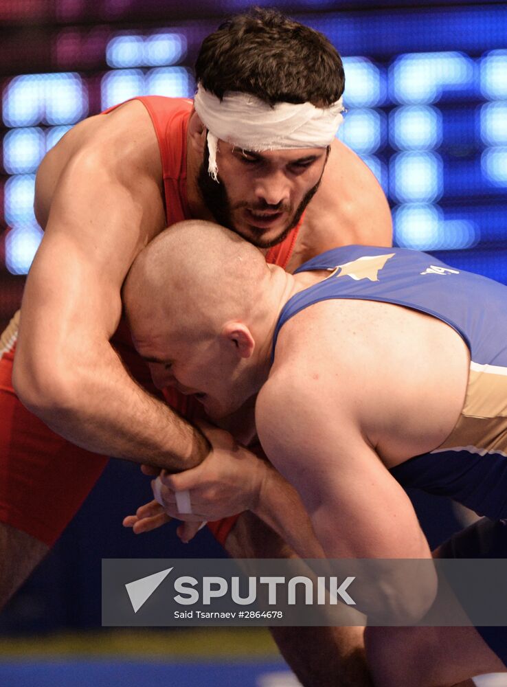 Russian Greco-Roman Wrestling Championships. Day Three