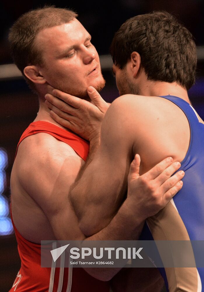 Russian Greco-Roman Wrestling Championships. Day Three