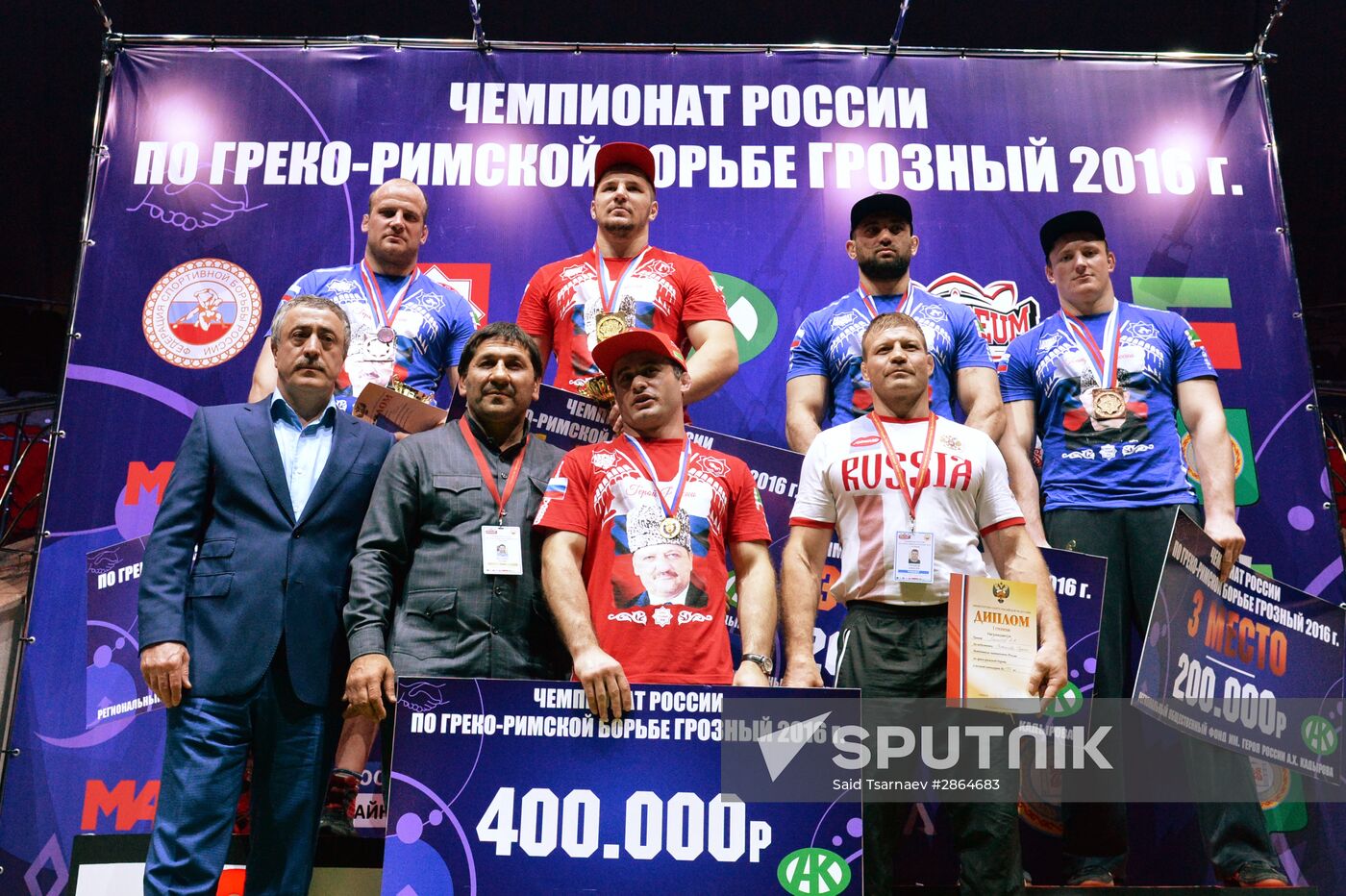 Russian Greco-Roman Wrestling Championship. Day 3