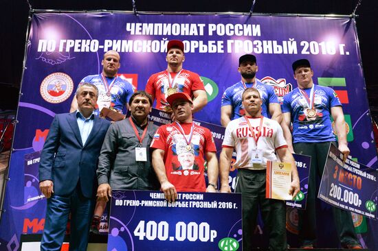 Russian Greco-Roman Wrestling Championship. Day 3