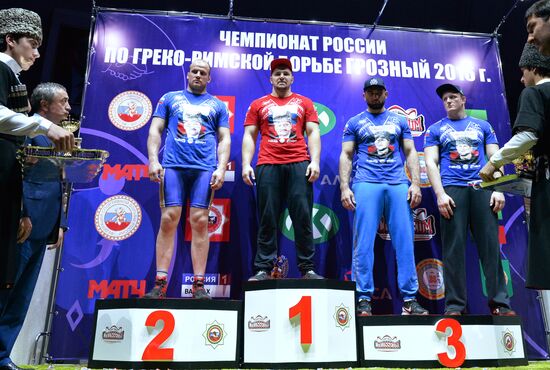 Russian Greco-Roman Wrestling Championship. Day 3