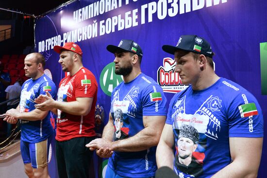 Russian Greco-Roman Wrestling Championship. Day 3