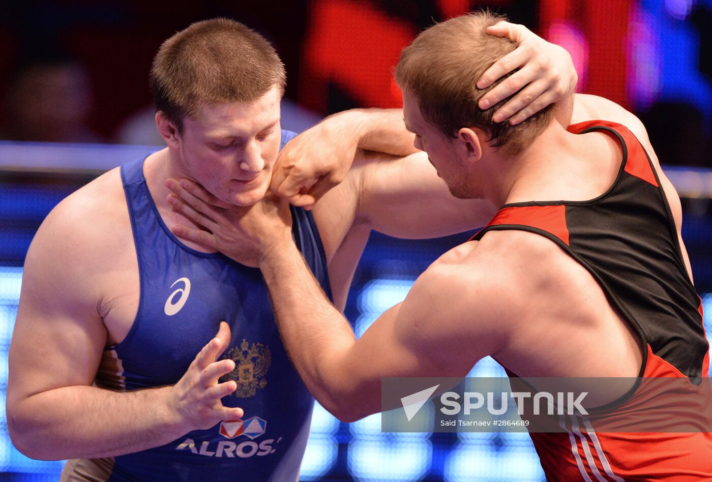 Russian Greco-Roman Wrestling Championships. Day Three