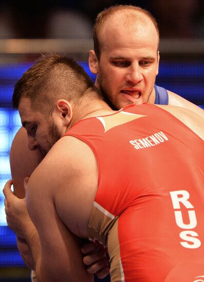 Russian Greco-Roman Wrestling Championships. Day Three