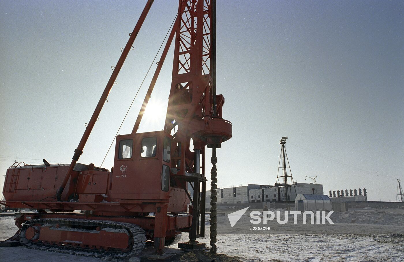 Construction of Yamburg-Yelets 1 gas pipeline