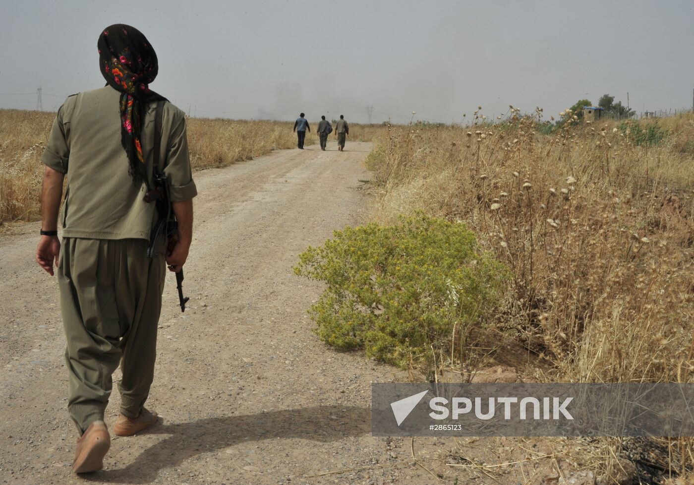 Fighters with the Kurdistan Workers' Party