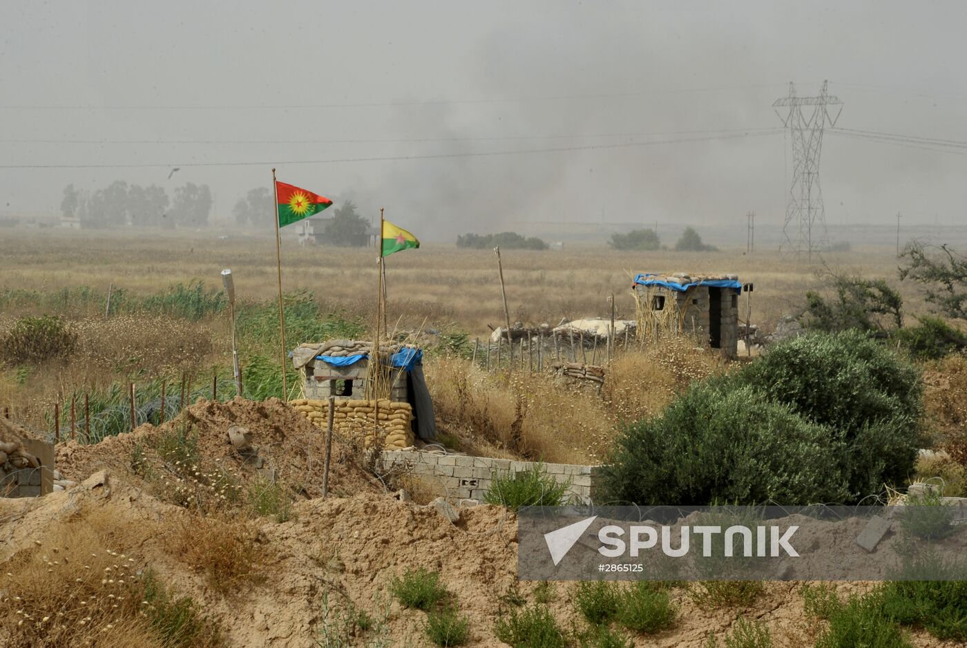 Fighters with the Kurdistan Workers' Party