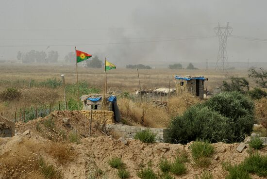 Fighters with the Kurdistan Workers' Party