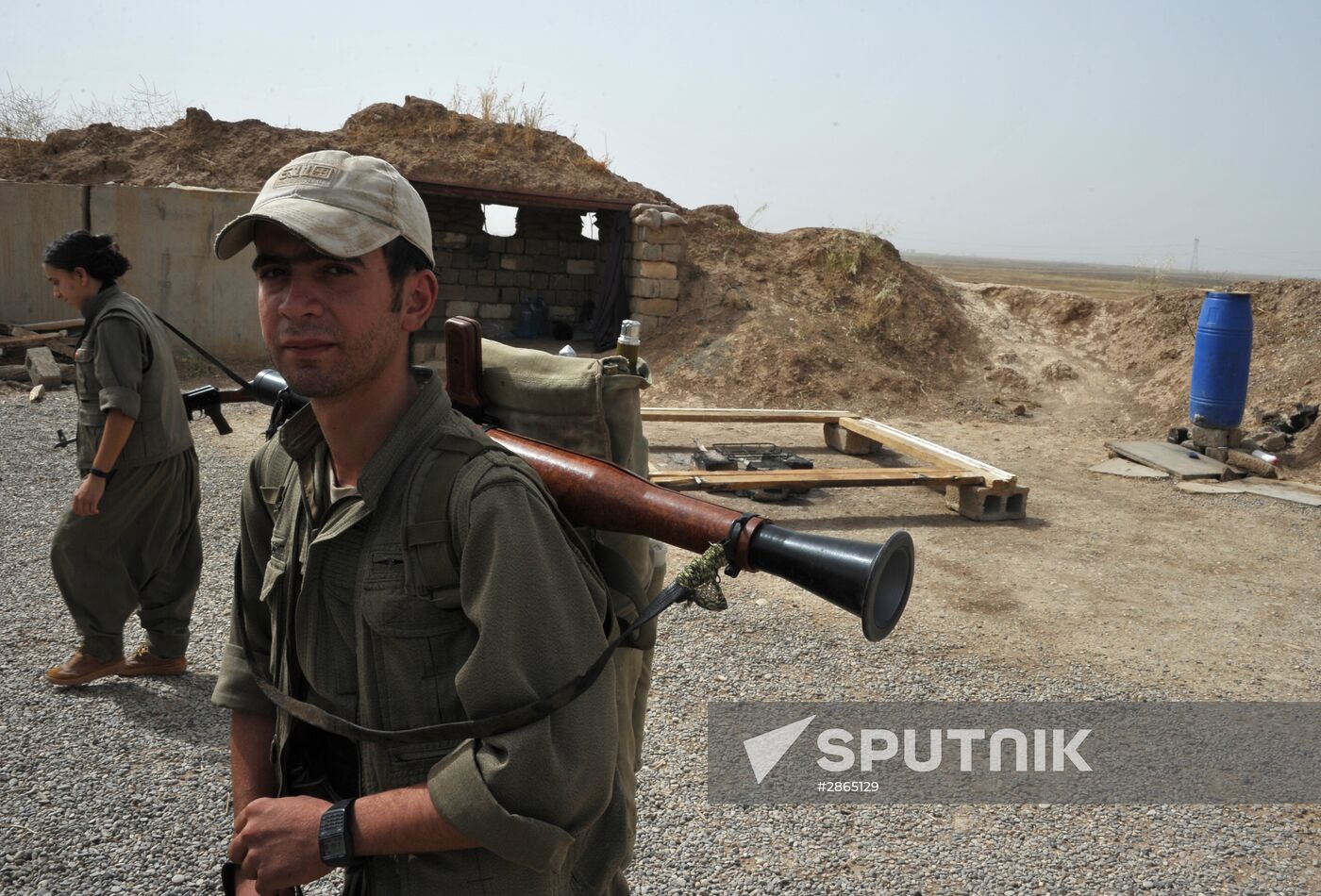 Fighters with the Kurdistan Workers' Party