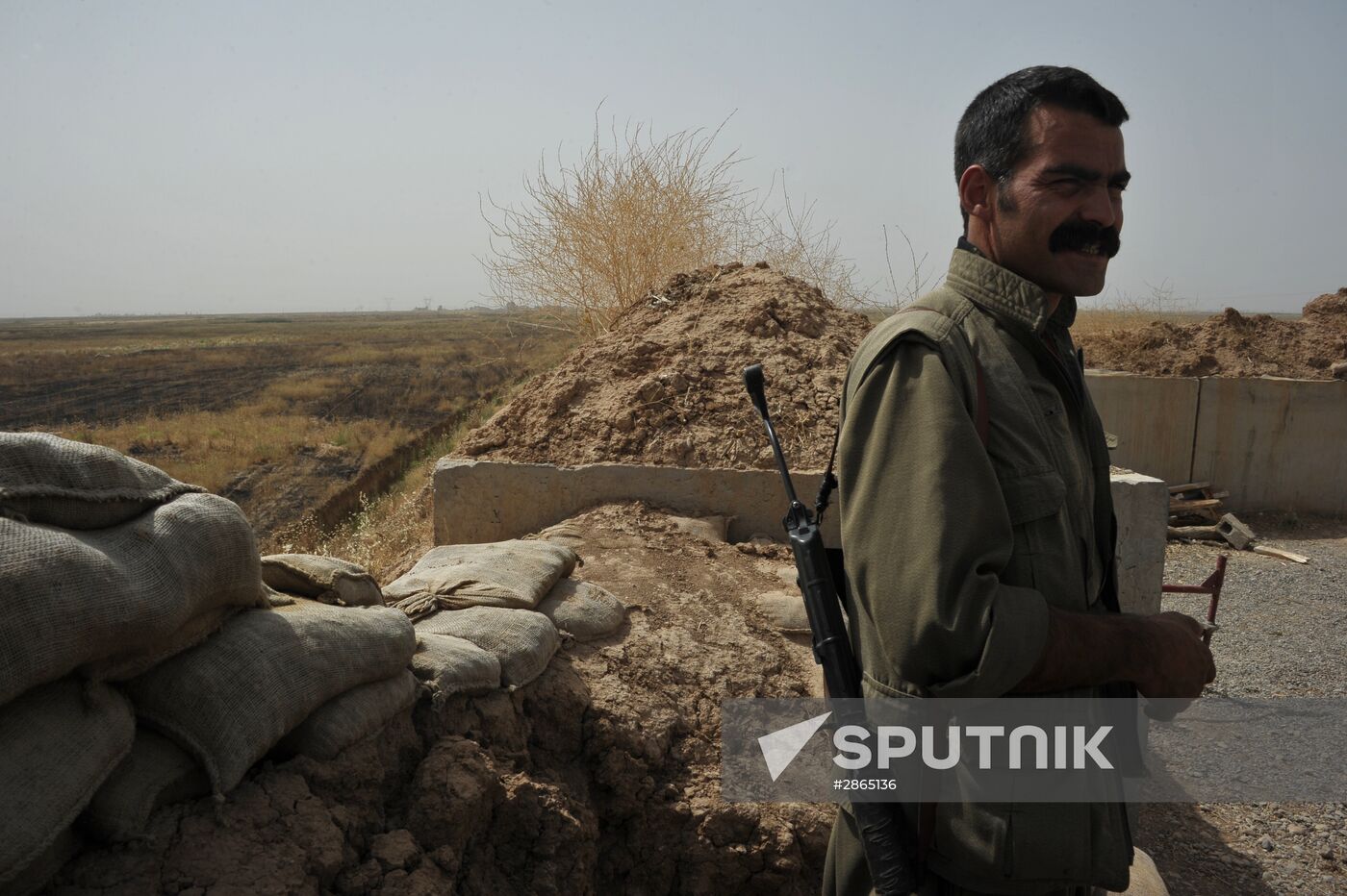 Fighters with the Kurdistan Workers' Party